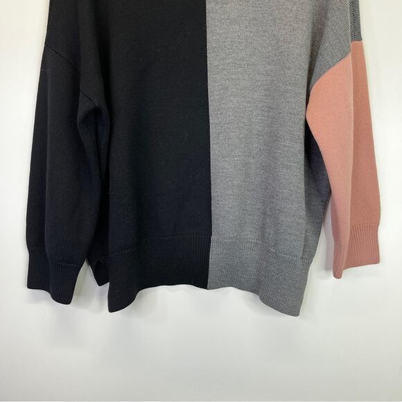 Fuzzi Colorblock Crew Neck Sweater multicolor - XL - Picture 10 of 11